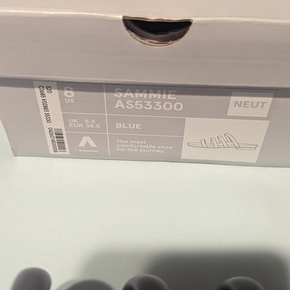 ABEO Sammie sandal. Dusty Blue size 9 NEW - Picture 3 of 3